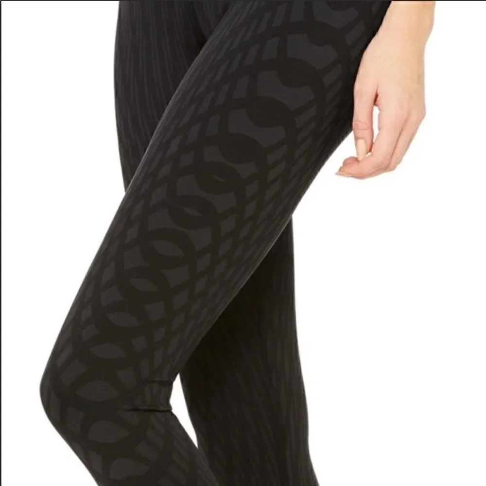 Nwot Alo Yoga Arches high waist airbrush leggings