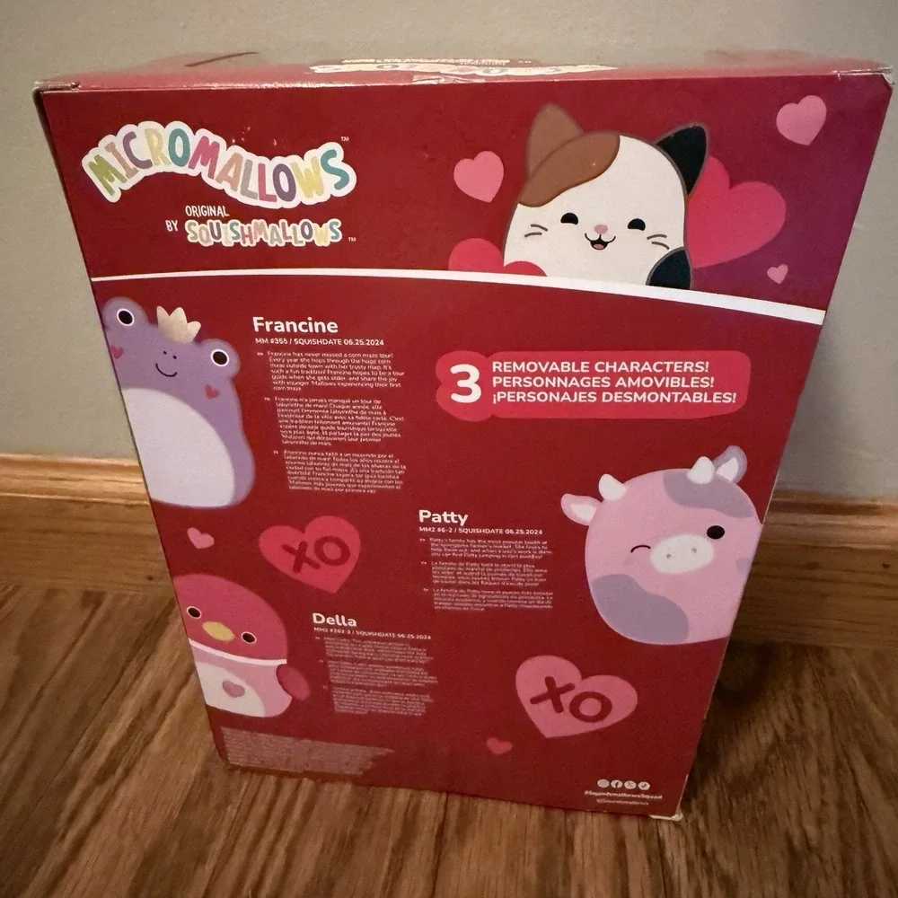 Squishmallows micromallows valentine