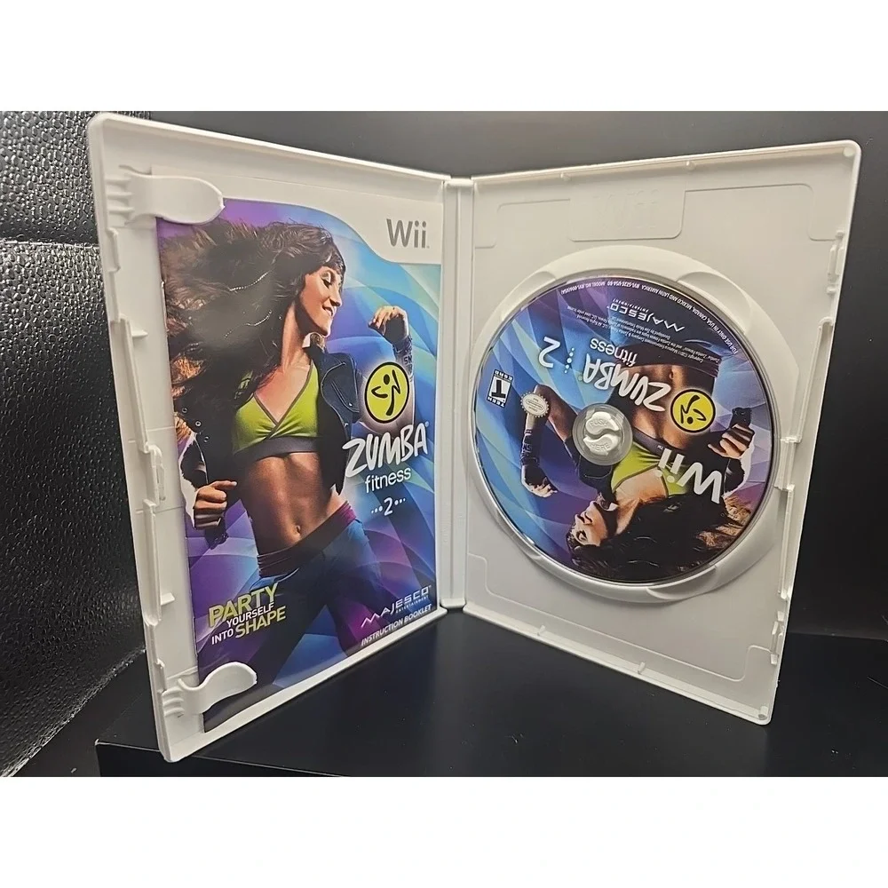 Zumba Fitness 2‎ Nintendo Wii Video Game Workout Exercise