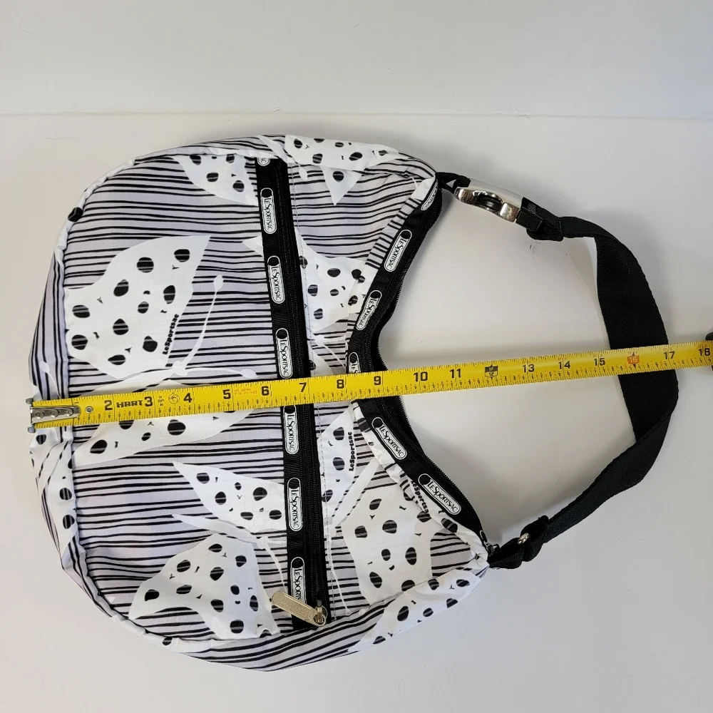Lesportsac black white