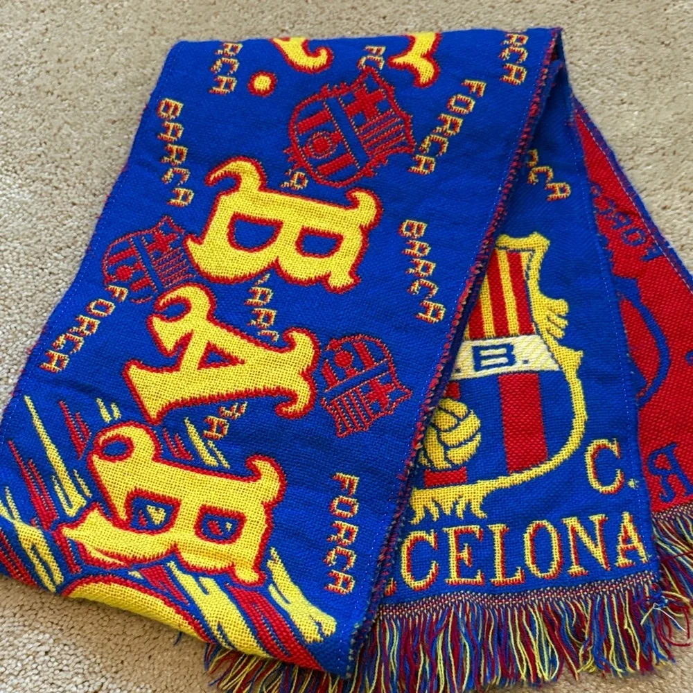 FC Barcelona Blue and Red Scarf