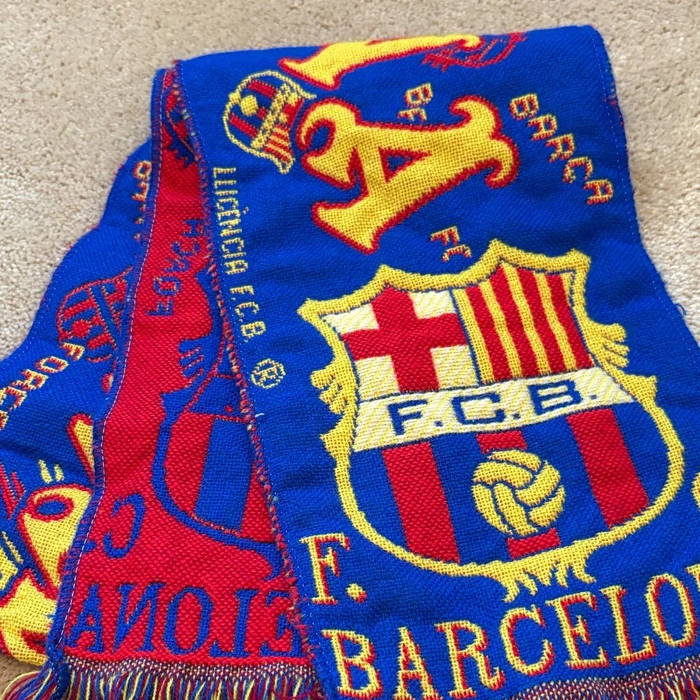 FC Barcelona Blue and Red Scarf
