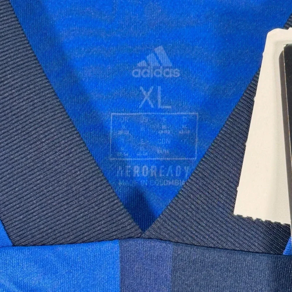 FC Cincinnati MLS Inaugural‎ Adidas Soccer Jersey Mens XL Blue Aeroready Sports