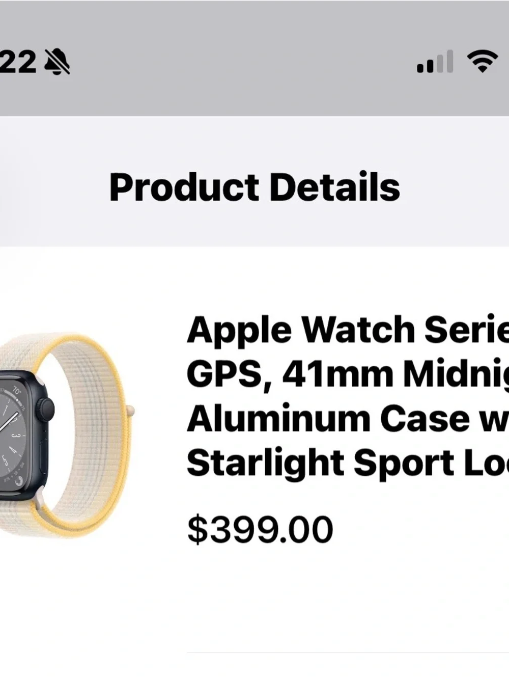 Apple smartwatch comes