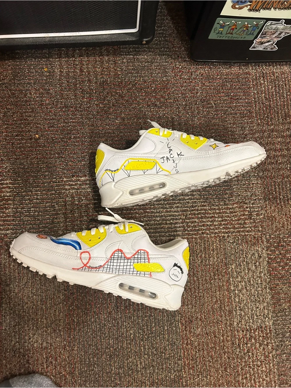 Custom Nike AirMax 90 AstroWorld