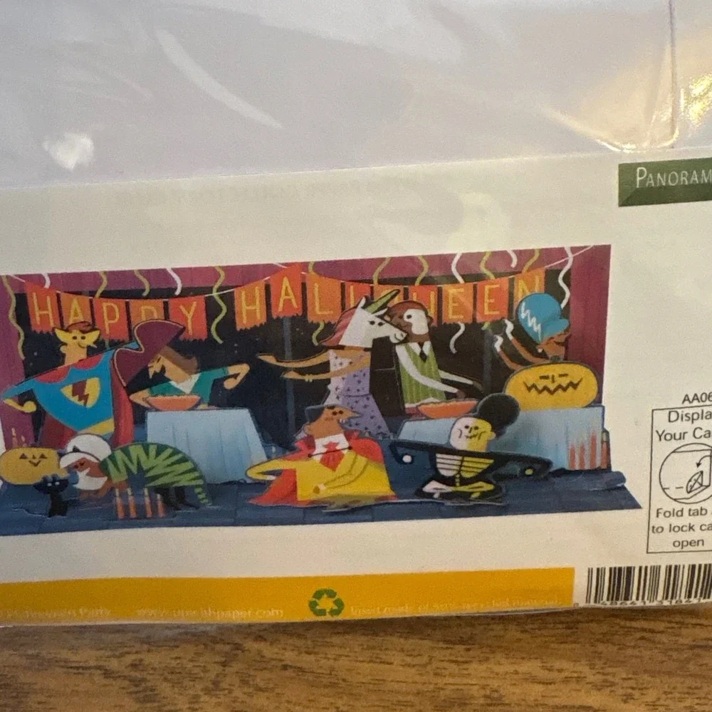 2 Up With Paper Halloween Party & Woodland Sound Pop-Up‎ Cards - New
