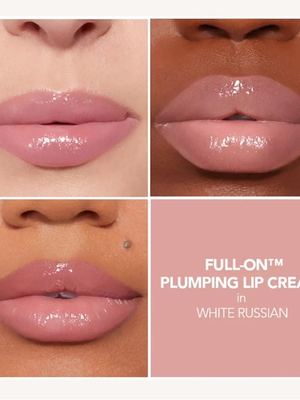 💋🍭White Russian Buxom Full On Plumping Lip Cream