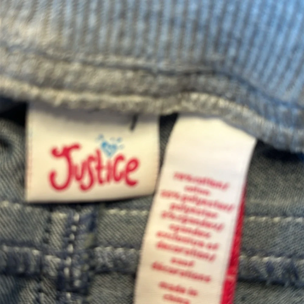 Justice jeans size 12 Slim