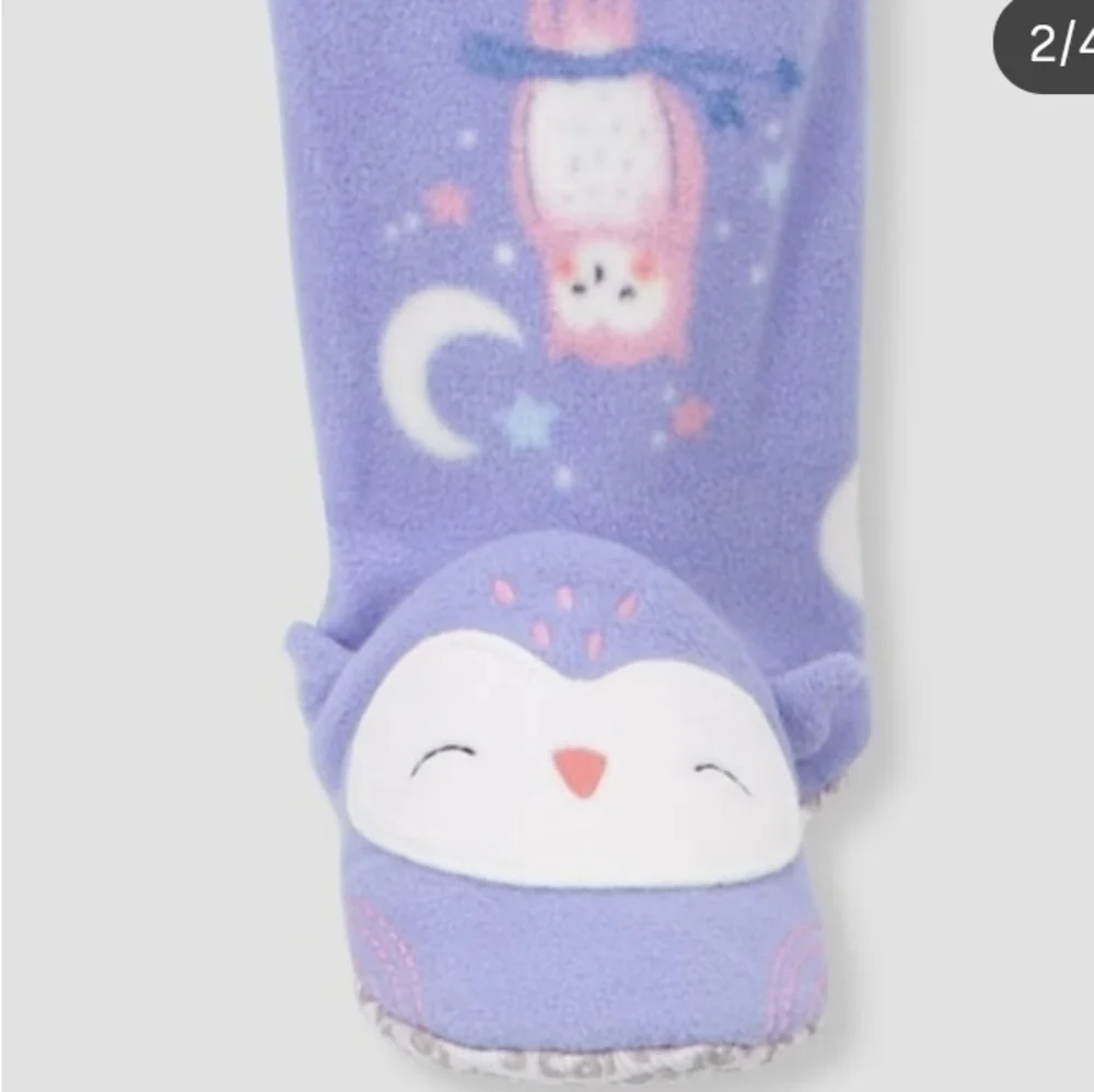 Carter's Just One You 2 Pack Toddler Girls fleece Footed Pajamas
