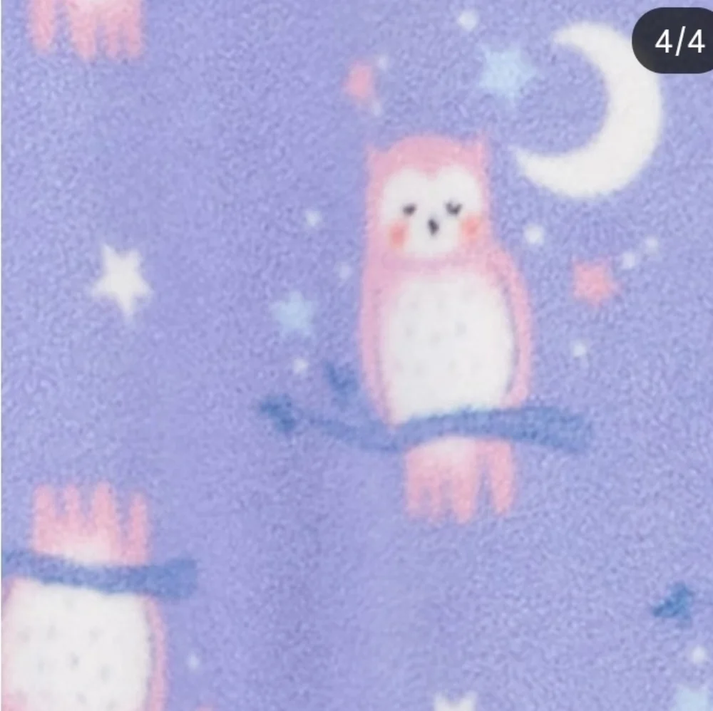 Carter's Just One You 2 Pack Toddler Girls fleece Footed Pajamas