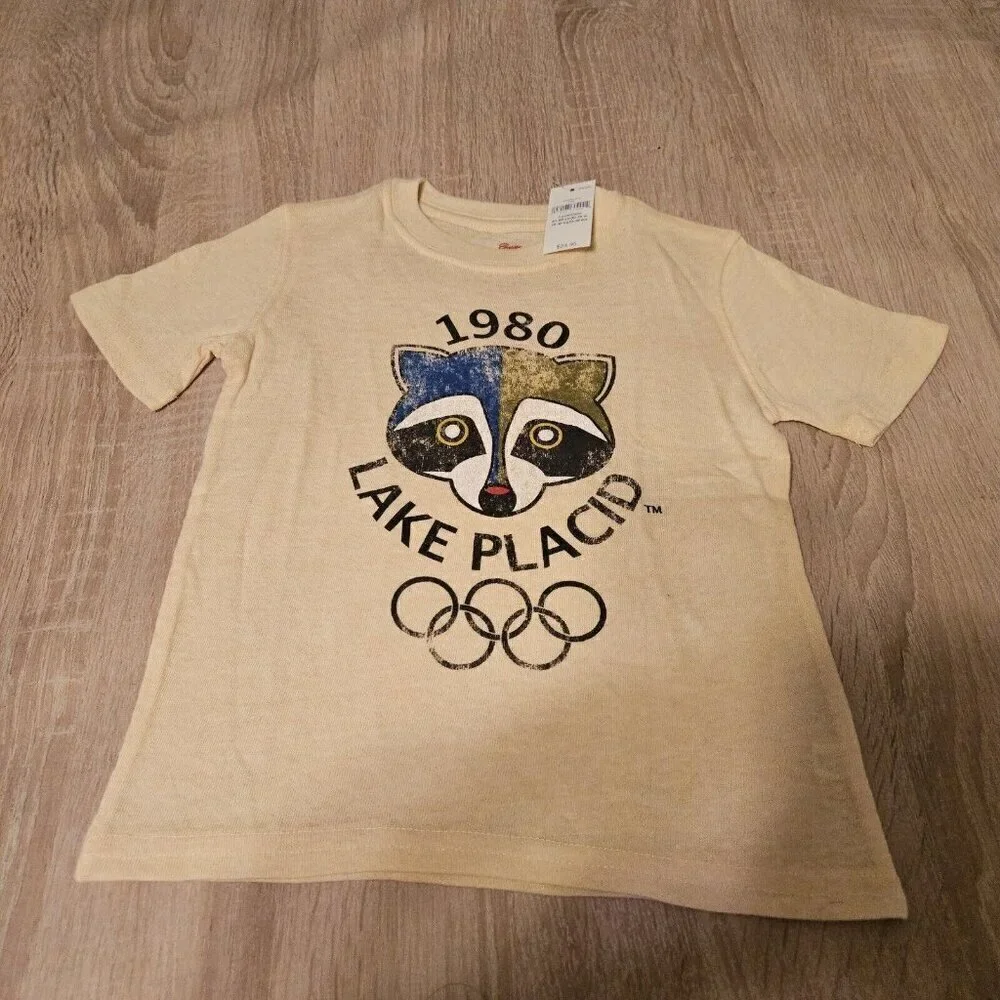 Lot Of 2 Baby Gap Girls Size 3t Canadian Olympics Tshirts Beaver Raccoon New