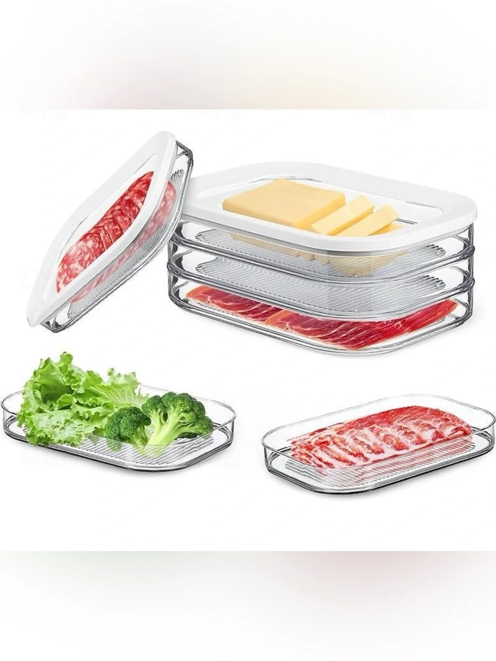 Food Storage Set - Stackable Containers