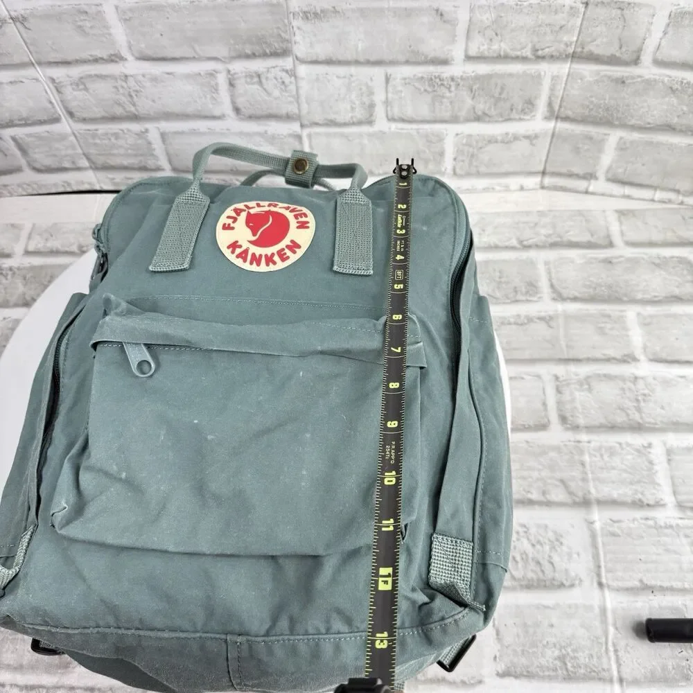 Fjallraven Kanken Frost Green Classic Everyday Outdoor Backpack Book Bag