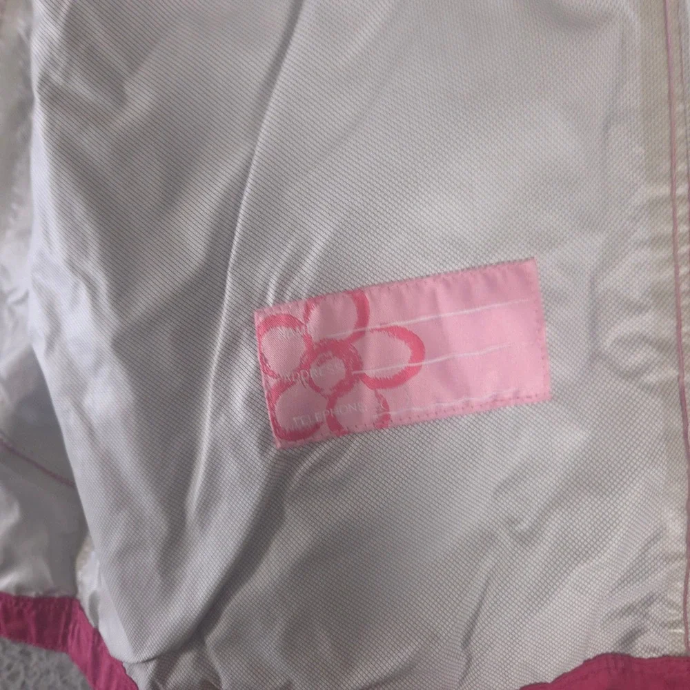 REI Jacket Girls XL 18 Hooded Rain Outdoor Windbreaker Nylon Zip Up Taped Seams