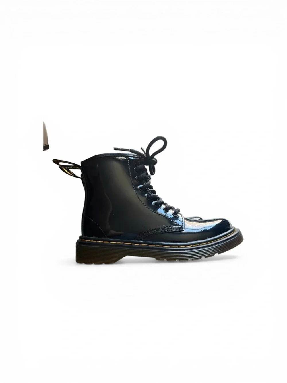 Dr. Martens shiny patent