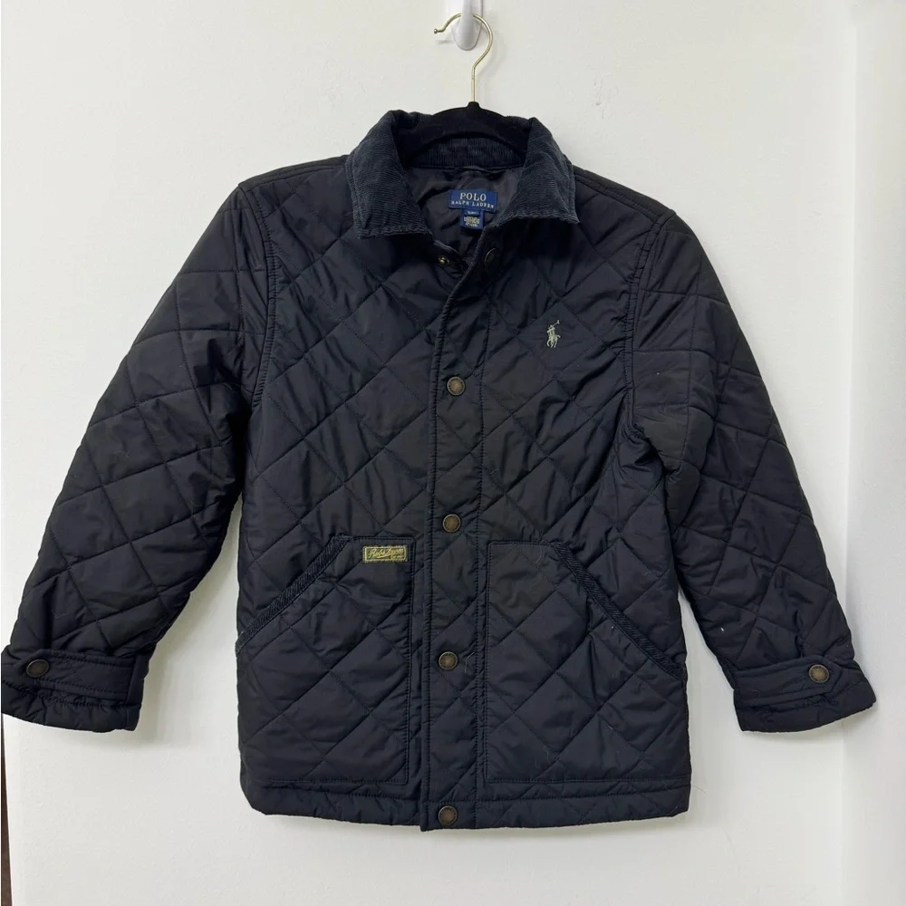 Vintage Kids Polo Ralph Lauren Quilted Jacket Size S