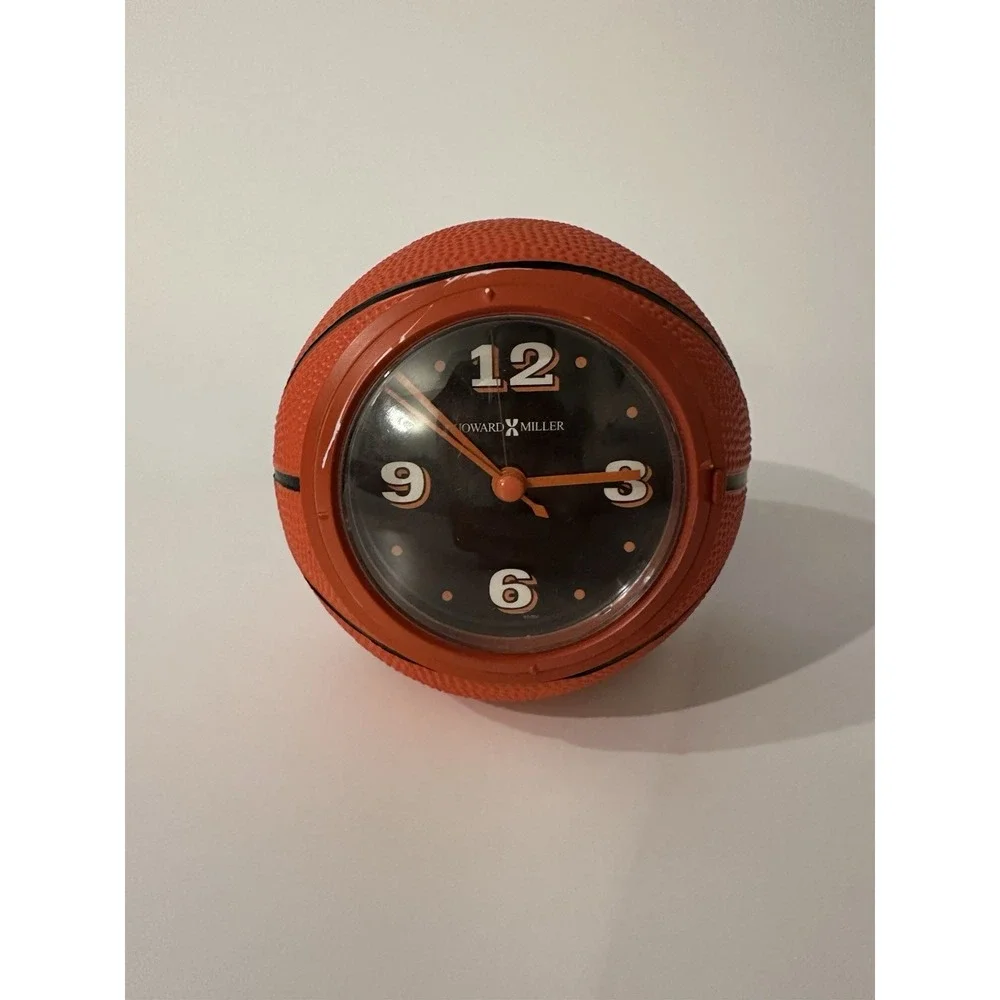 HOWARD MILLER Basketball Table/Desk Clock 5