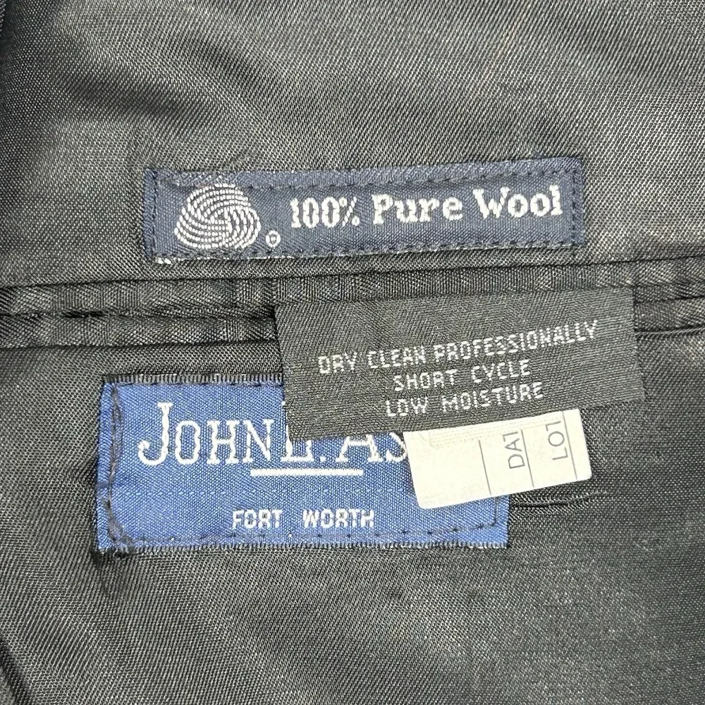 Vintage Burberrys Men's Blazer Sport Coat Jacket 100% Wool Gray FLAWS SEE PICS‎