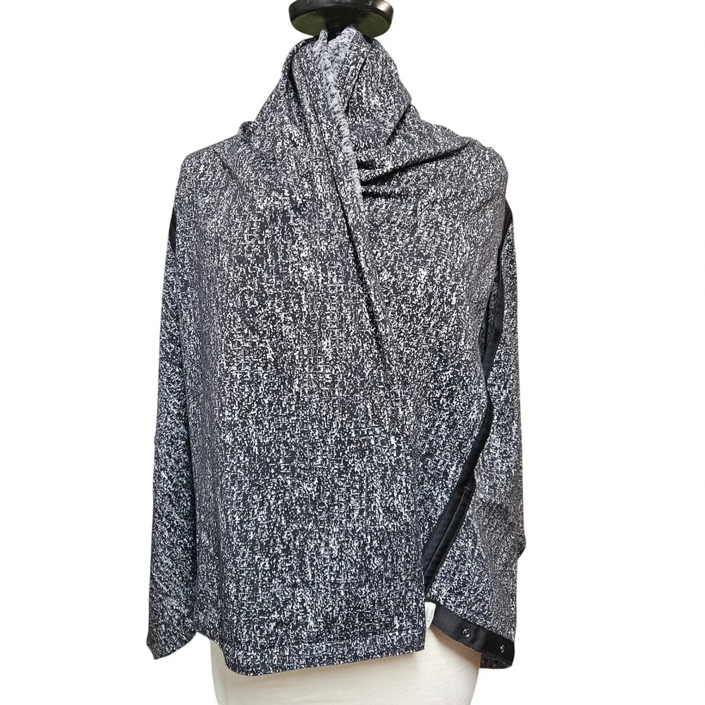 Lululemon‎ Vinyasa Wrap Black White Heathered