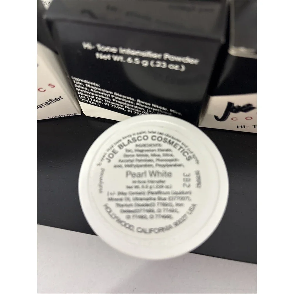 Joe Blasco Hi-‎ Tone Intensifier - Pearl White Hi- Tone Powder .23 oz with Puff
