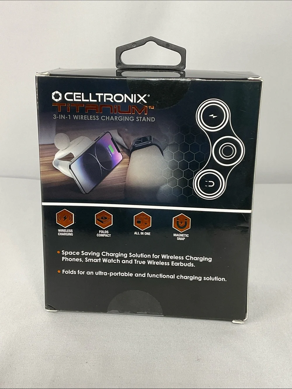 Celltronix Titanium 3 in 1 wireless charging stand