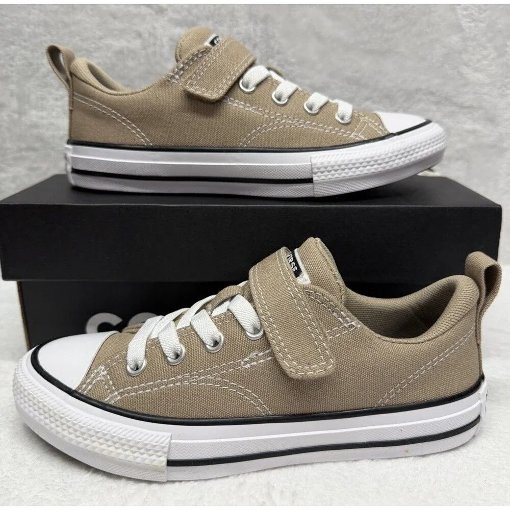 Converse Malden Street Low Top Sneakers Youth 3 Beige Casual Kids