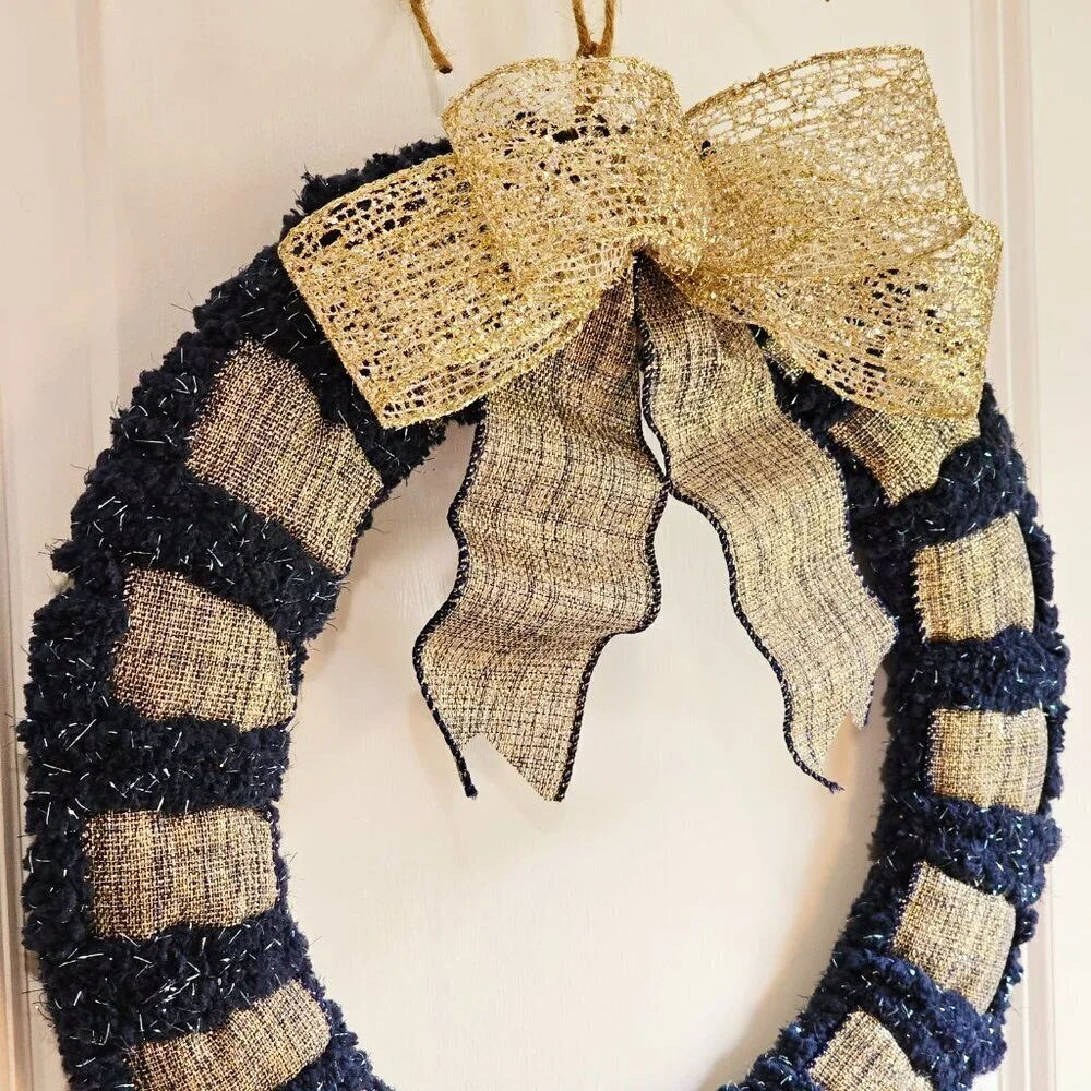 Hand Crafted pretty blue