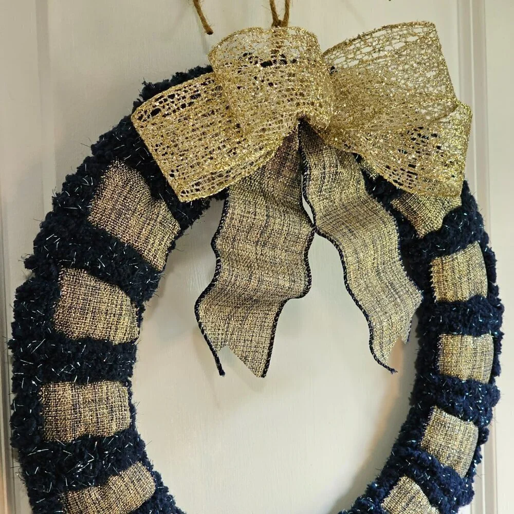 Hand Crafted pretty blue