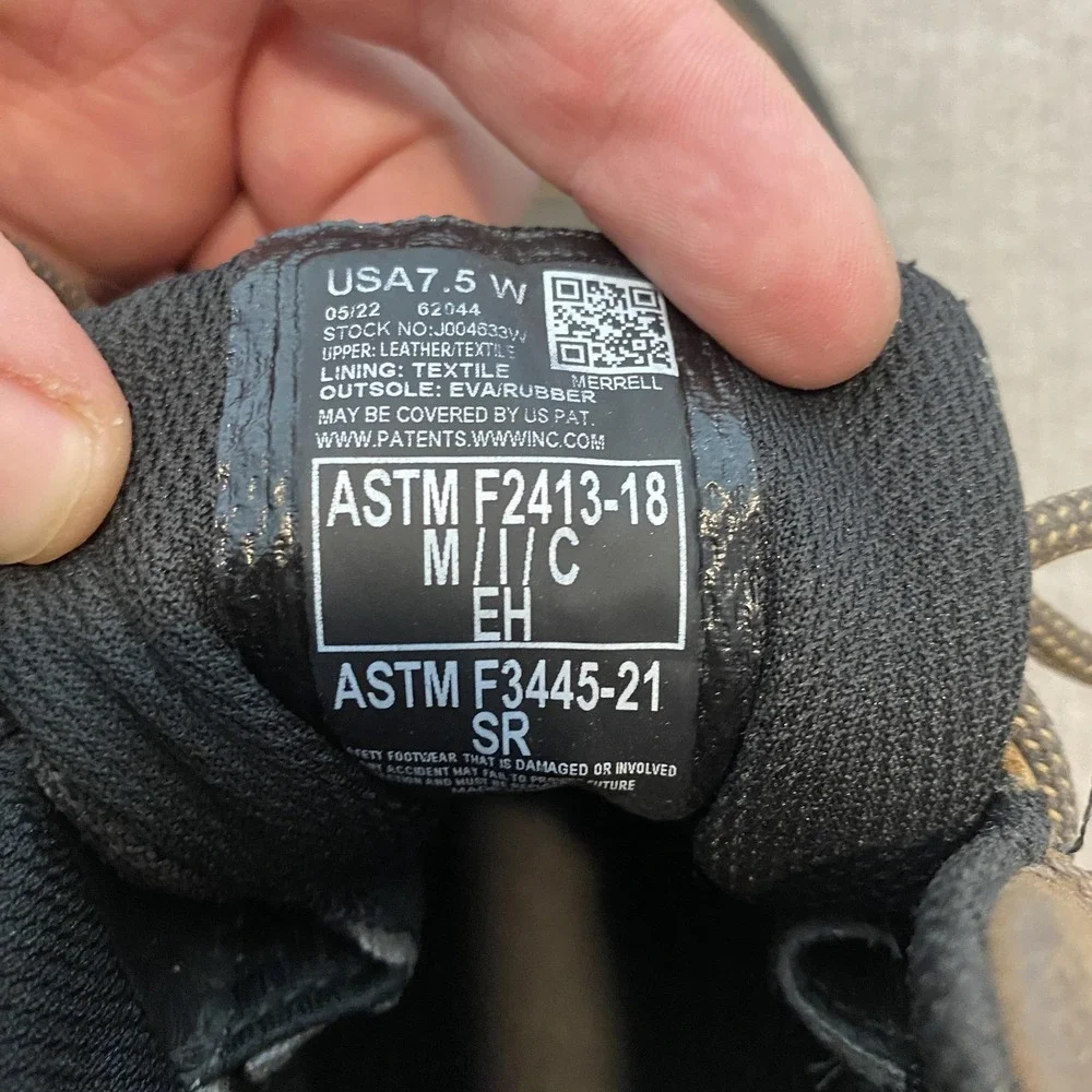 Merrell pre owned