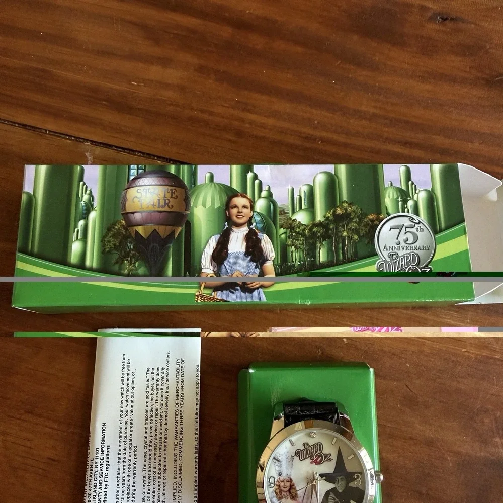 Wizard of OZ 75th Anniversary Watch‎ There's No Place Like Home