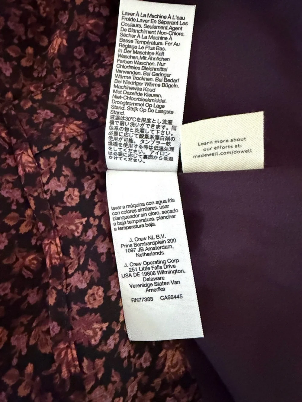 Madewell lightweight button