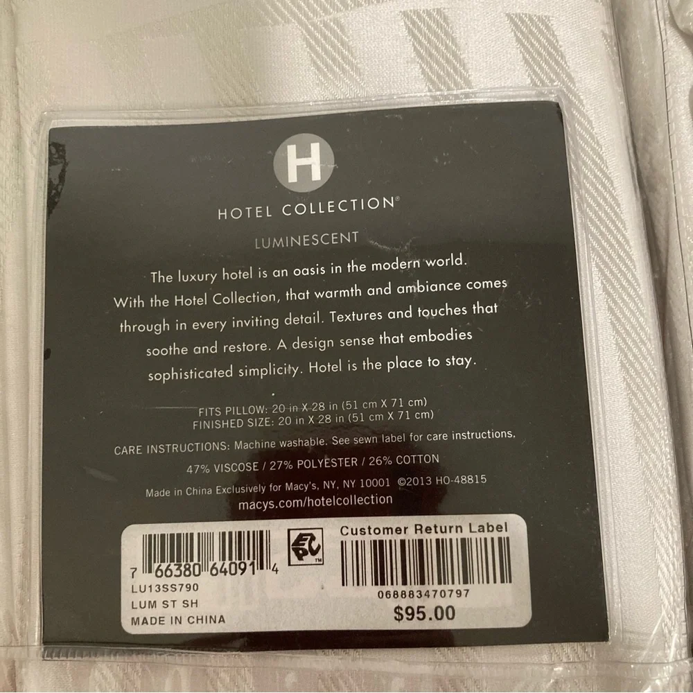 Hotel Collection viscose one