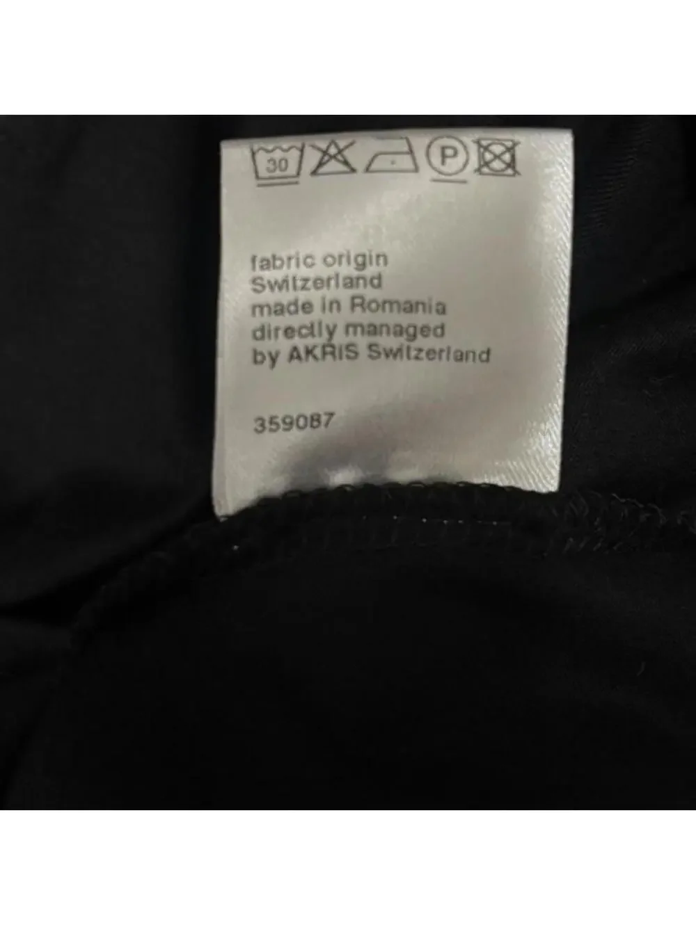 Akris punto - square neck jersey t-shirt.