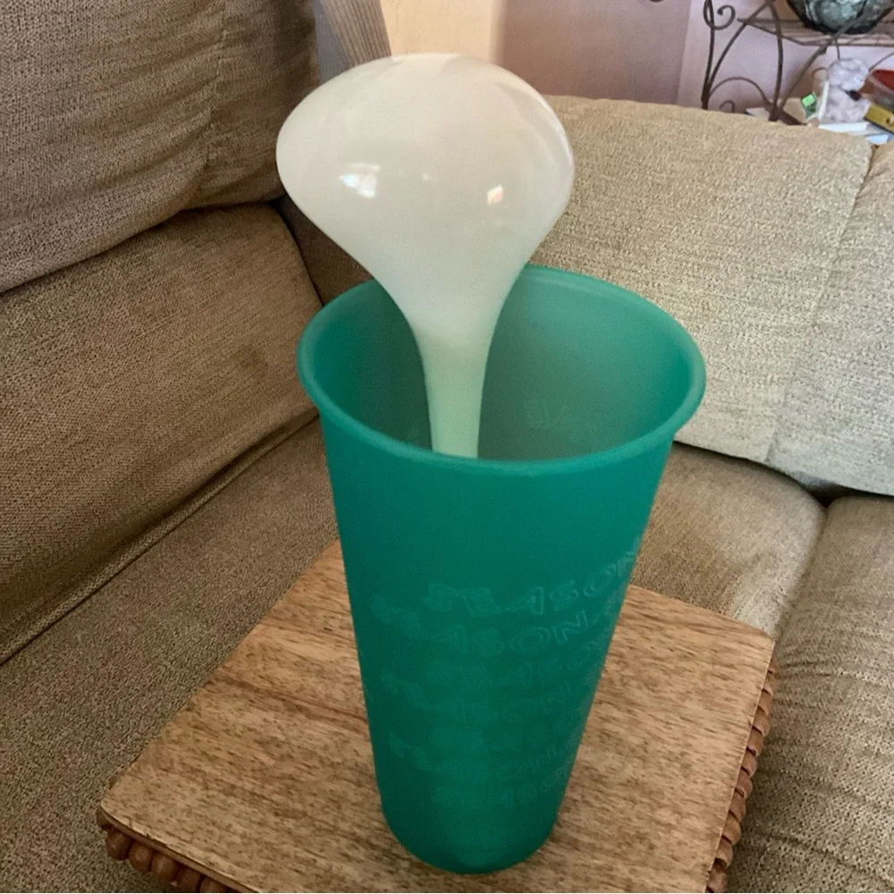 🌸3 for $18🌸 Vintage Melamine Spoon Tai-Hong 7006-A Sm Ladle White Leaf Pattern