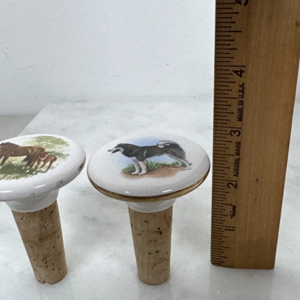 Tappi di Sughero e Ceramica 4 pezzi