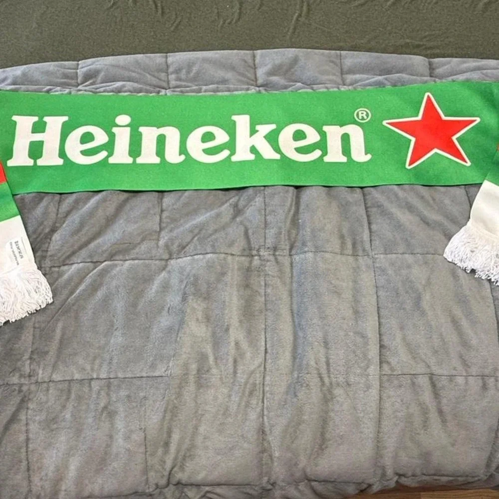 Heineken and Mexico soccer scarves