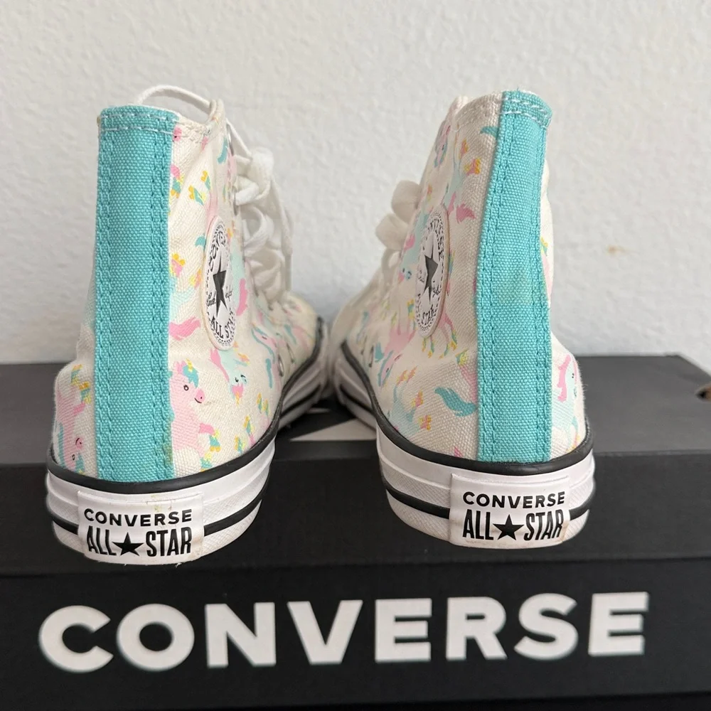 Girls Converse Chuck Taylor Unicorn Shoes