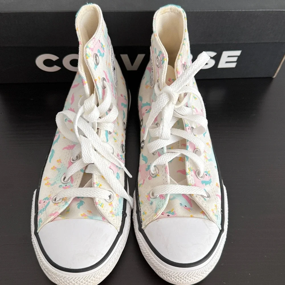 Girls Converse Chuck Taylor Unicorn Shoes