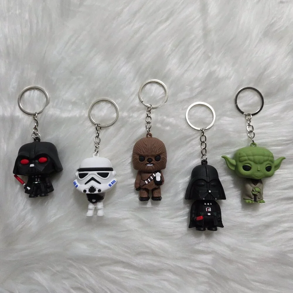 Star Wars Set of 5 Keychains