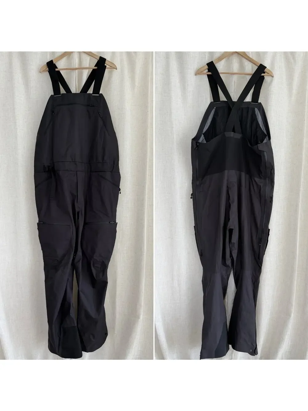 The North Face Brigandine Bib Pant Men XL Black Futurelight Steep Series Outdoor