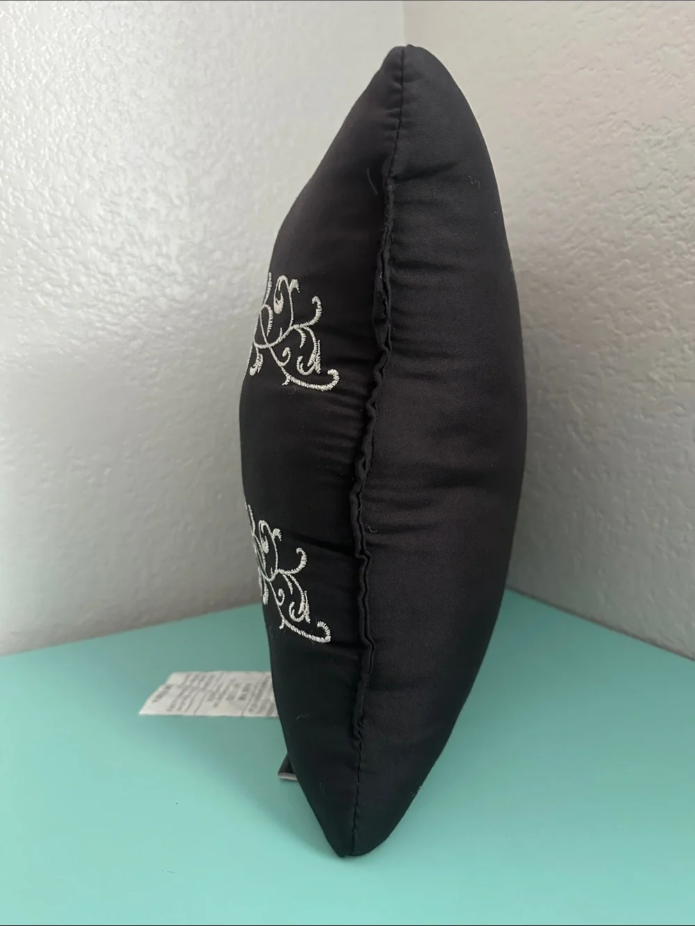 Union Square collection decorative black throw pillow-brand new/never used.