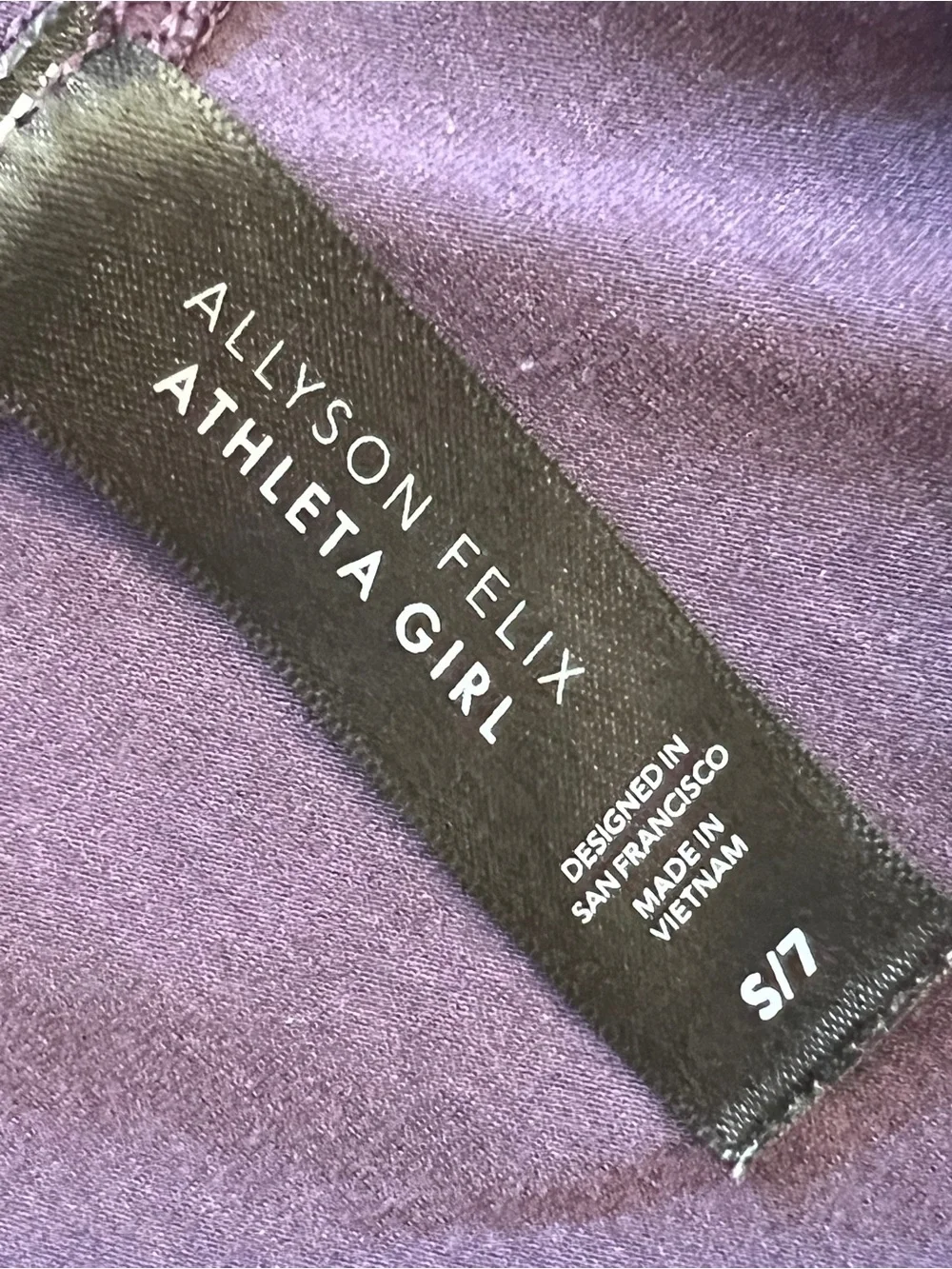 Athleta soft purple