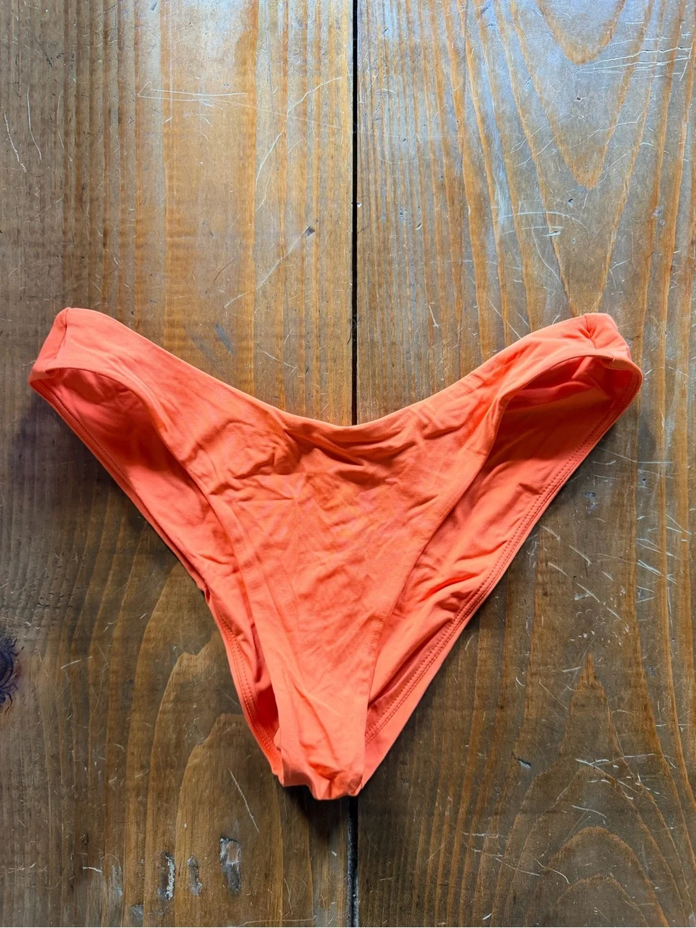 Roxy classic cheeky bikini bottoms coral orange S