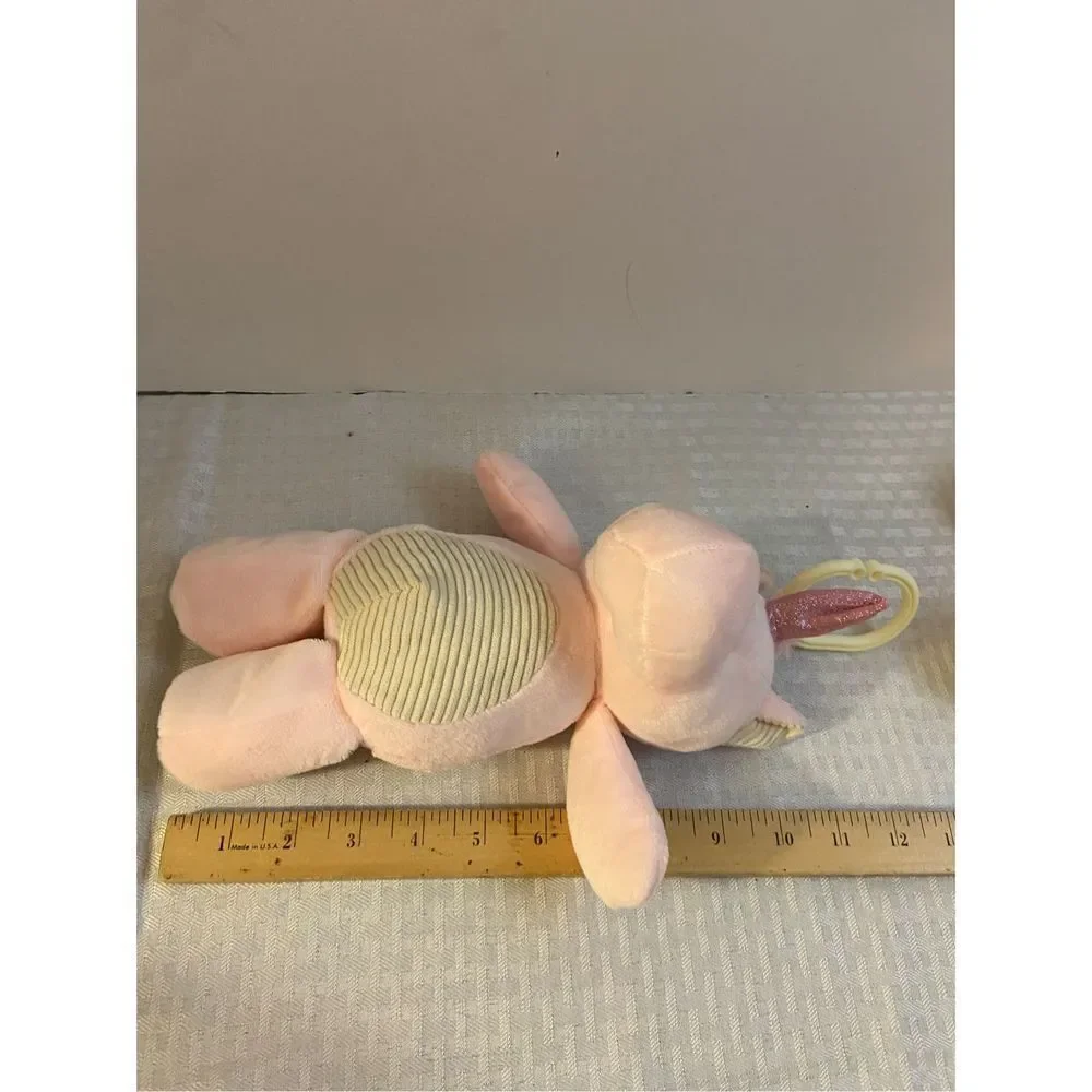 Plush pink unicorn