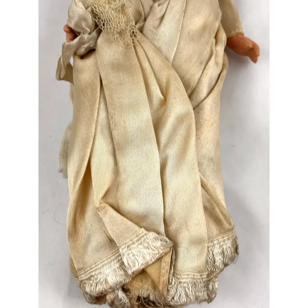 Vintage‎ Bisque Bride Doll 11