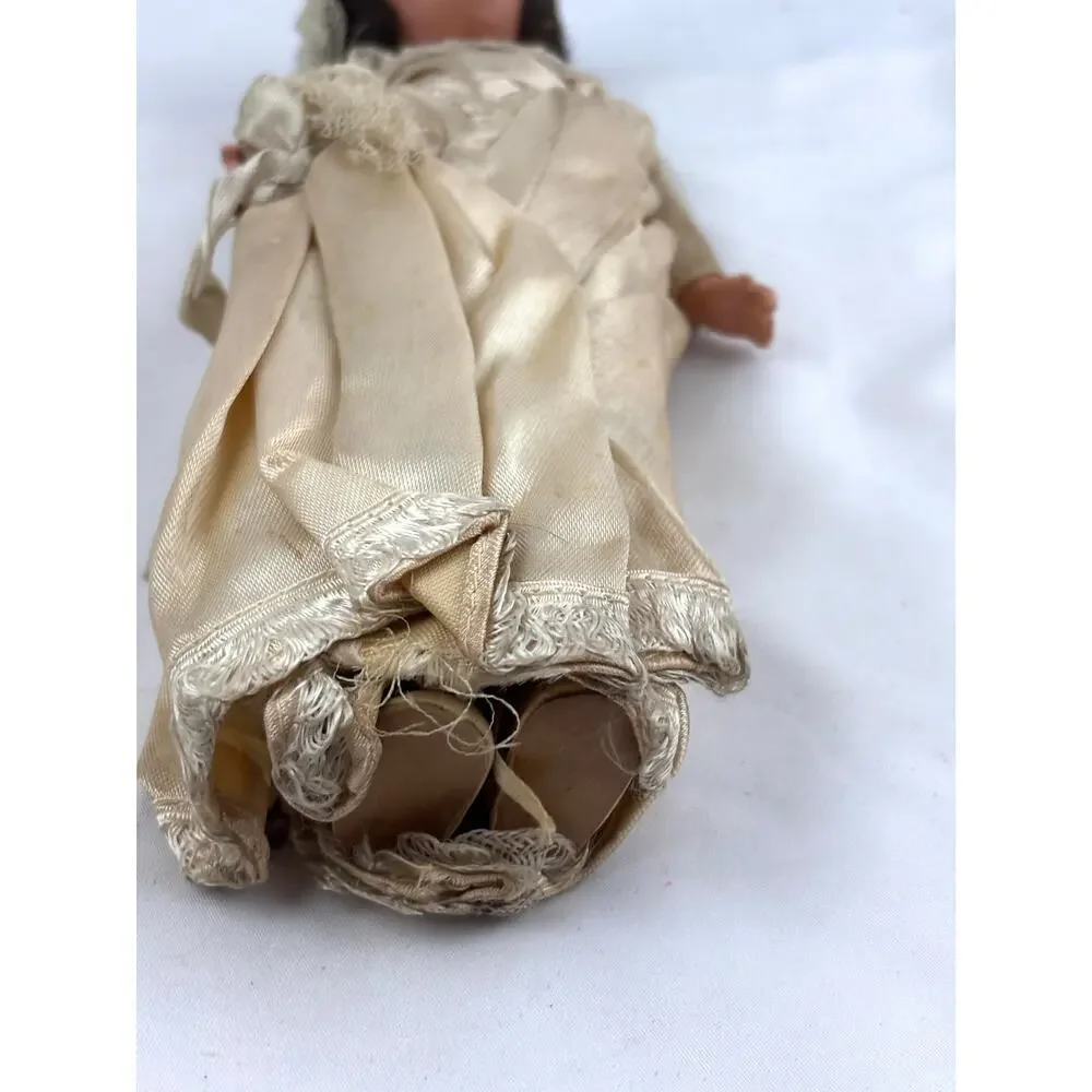 Vintage‎ Bisque Bride Doll 11