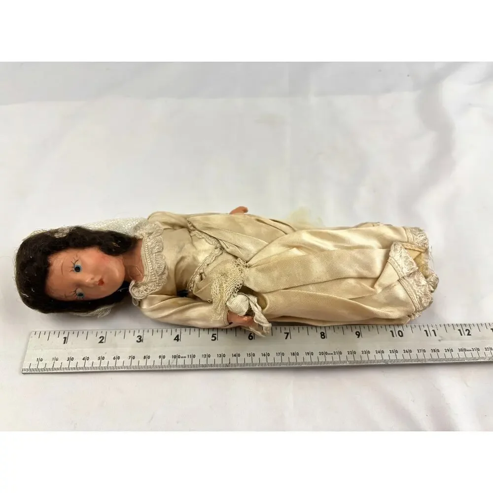 Vintage‎ Bisque Bride Doll 11