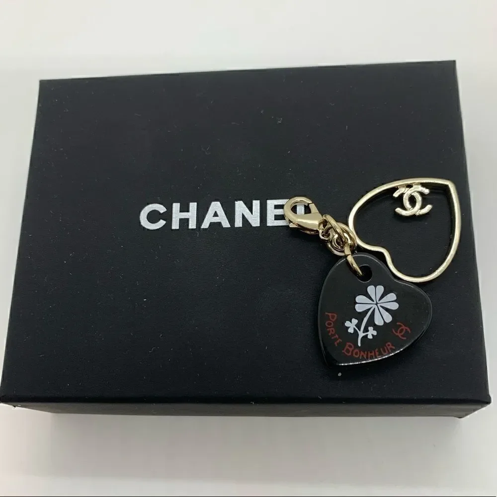 Vintage Chanel bag charm