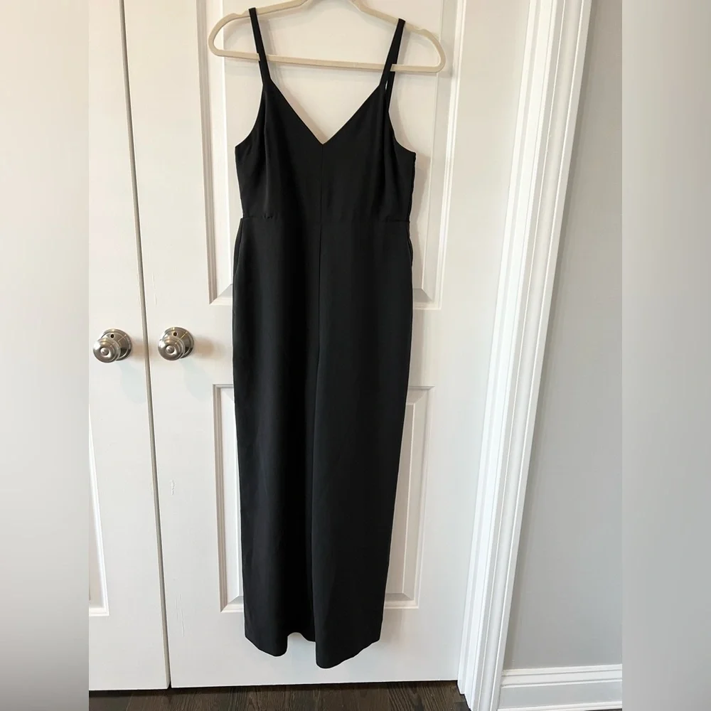 Madewell Thistle Cami Jumpsuit | True Black | Size 2