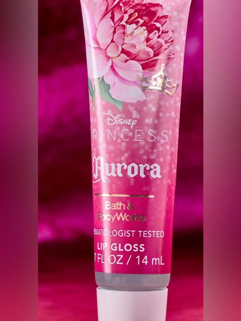 Bath & Body Works x Disney Princess Aurora Pink Lip Gloss
